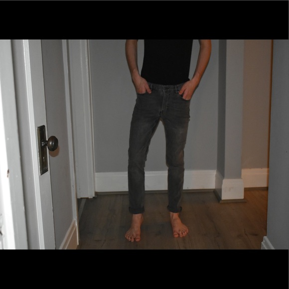 H&M Jeans with a Distressed Finish - Picture 2 of 3